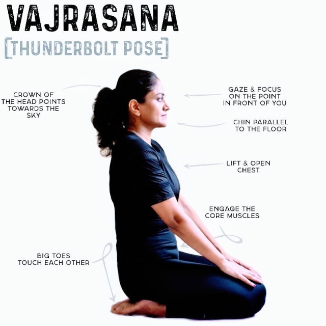 Vajrasana for the digestive system • Endless Bender